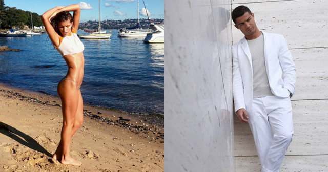 Роналду шинэ найз бүсгүйн хамт /Фото/